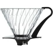Hario V60 Glass Coffee Dripper Size 03, Black