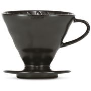 Hario V60 Dripper koko 02 keraaminen suodatinsuppilo, mattamusta