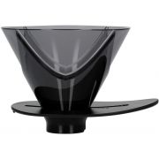 Hario V60 One Pour Dripper Mugen koko 02 suodatinsuppilo, musta muovi