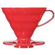 Hario V60 Dripper storlek 02 filterhållare, röd plast