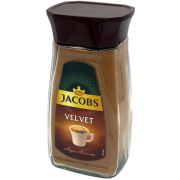 Jacobs Velvet pikakahvi 200 g lasipurkki