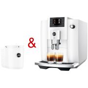 Jura E6 (EC) kaffeautomat + Cool Control mjölkkylare 0,6 l
