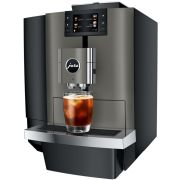Jura X10 (EA) Fully Automatic Coffee Machine, Dark Inox