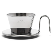 Kalita Wave Tsubame Dripper WDS-155 teräksinen suodatinsuppilo