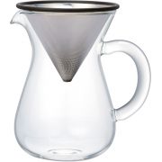 Kinto SCS Coffee Carafe Set kahvikarahvi terässuodattimella 2 kuppia