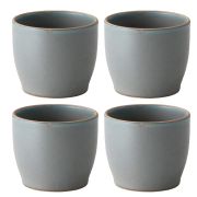 Kinto NORI keraamiset mukit 4 x 200 ml, siniharmaa