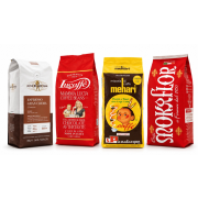 Italialaiset suosikki-espressokahvit 4 x 1 kg
