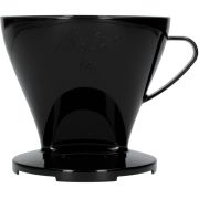 Melitta Pour-Over muovinen suodatinsuppilo 1x4, musta