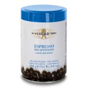 Miscela d'Oro Espresso Decaffeinato malet koffeinfritt kaffe 250 g burk