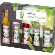 Monin Cocktail Set 5 x 50 ml makusiirappia