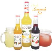 Monin Cloudy Lemonade Set 700 ml & 2 x 250 ml smaksirap