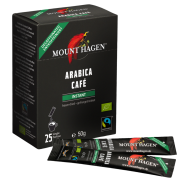 Mount Hagen Decaf Instant Coffee Sticks, 25 x 2 g