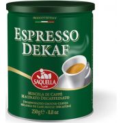 Saquella Espresso Dekaf koffeiiniton 250 g jauhettu kahvi