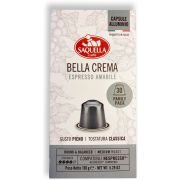 Saquella NEW Bella Crema Nespresso-yhteensopiva kahvikapseli 30 kpl Saquella NEW Bella Crema Nespresso-yhteensopiva kahvikapseli 30 kpl