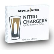 GrowlerWerks uKeg N2O Chargers 16 g, 5 kpl