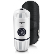 Wacaco Nanopresso Elements Chill White - kannettava espressokeitin + suojakotelo