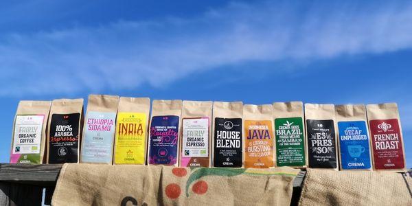 Special offer on Crema coffee
