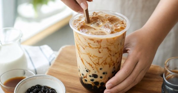 Boba jääkahvi