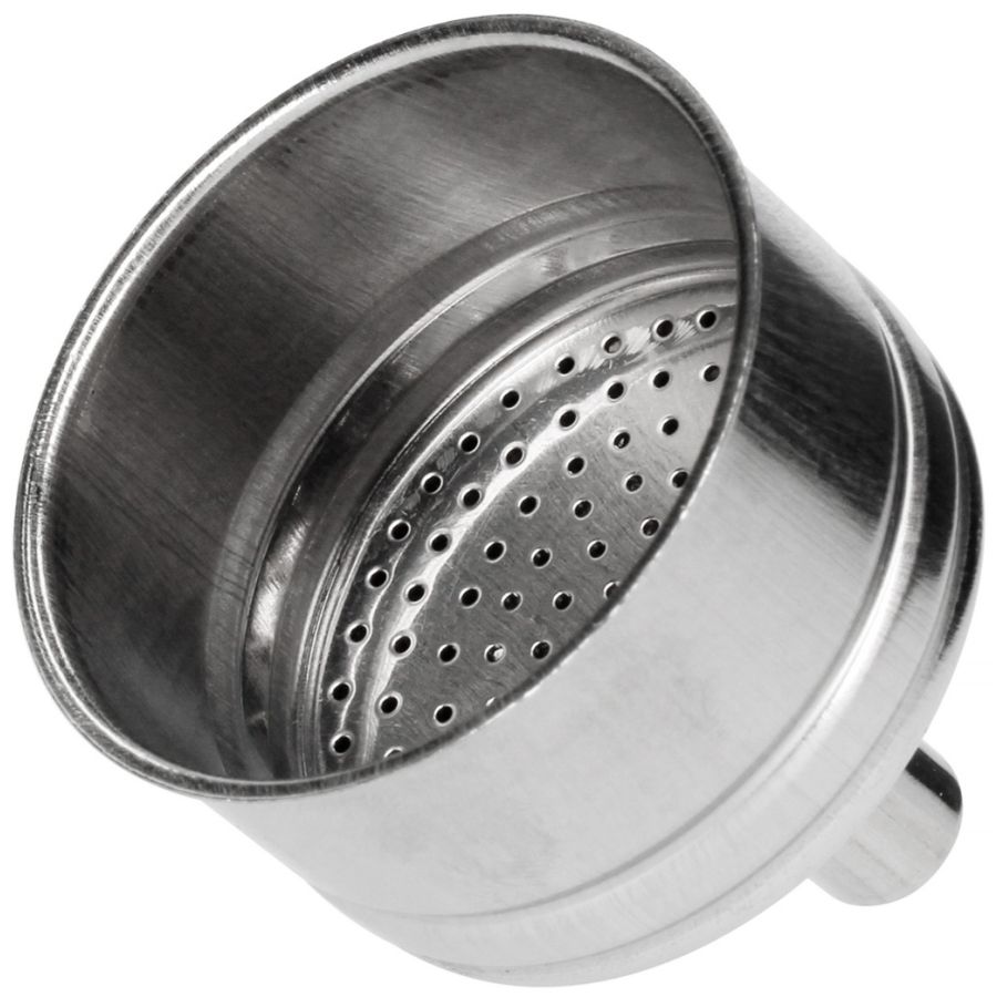 Bialetti kahvisuppilo 2 kupin teräksisille mutteripannuille