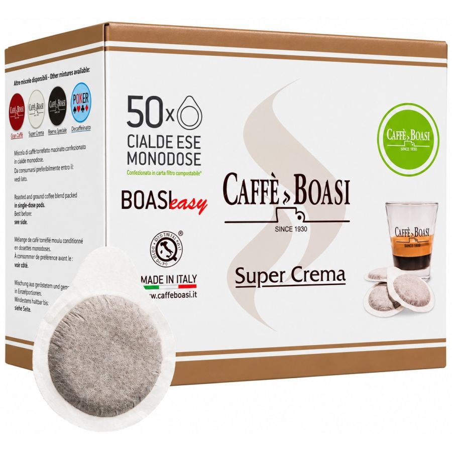 Caffè Boasi Super Crema E.S.E. espressonapit 50 kpl