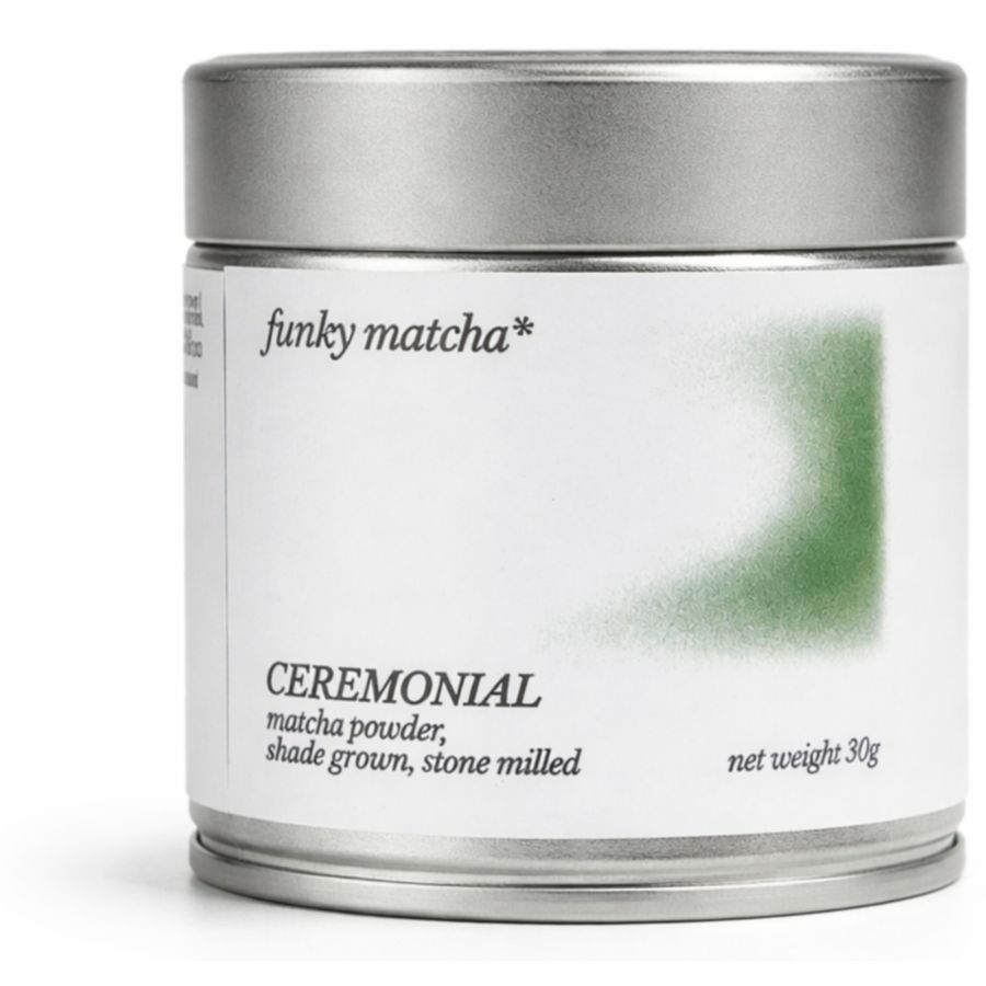 Funky Matcha Ceremonial Grade Matcha Powder 30 g purkki