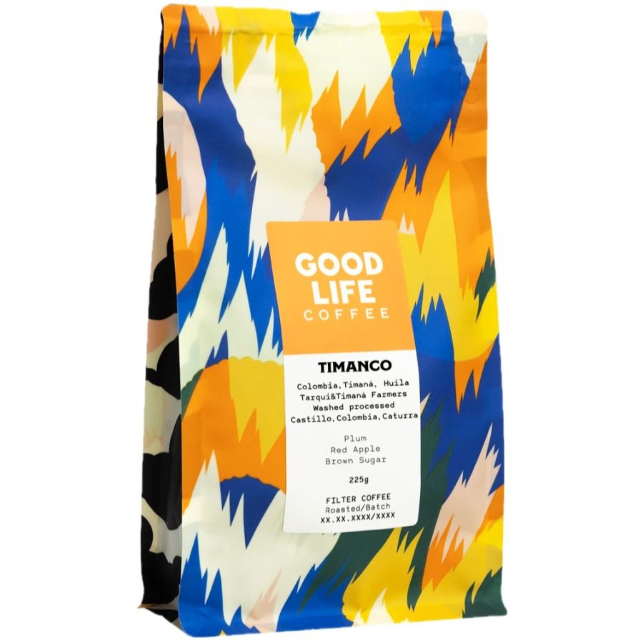 Good Life Coffee Timanco Washed, Kolumbia 225 g kahvipavut