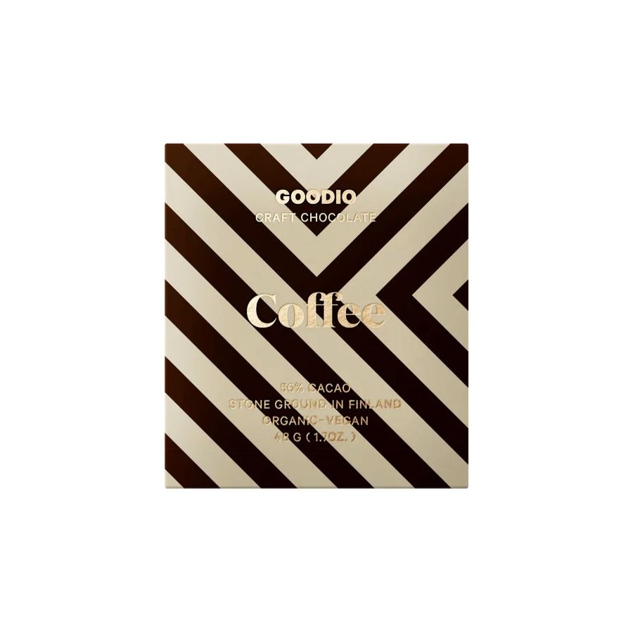 Goodio Coffee luomu-suklaa 56%, 48 g
