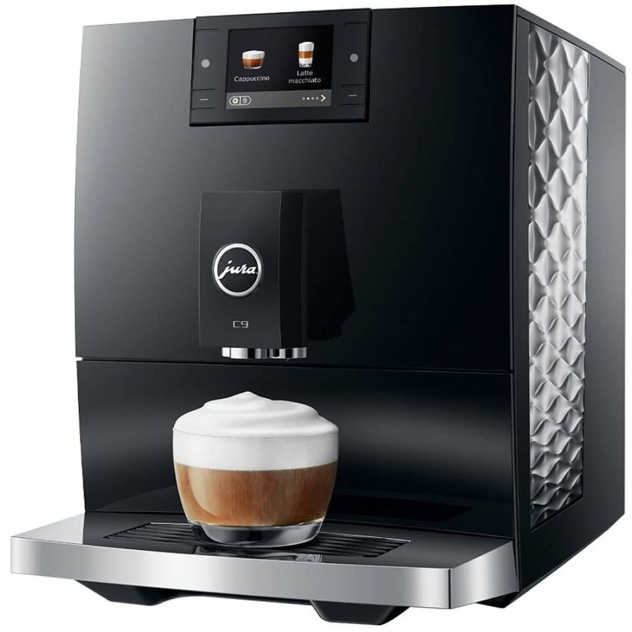 Jura C9 (EA) kaffeautomat, Piano Black