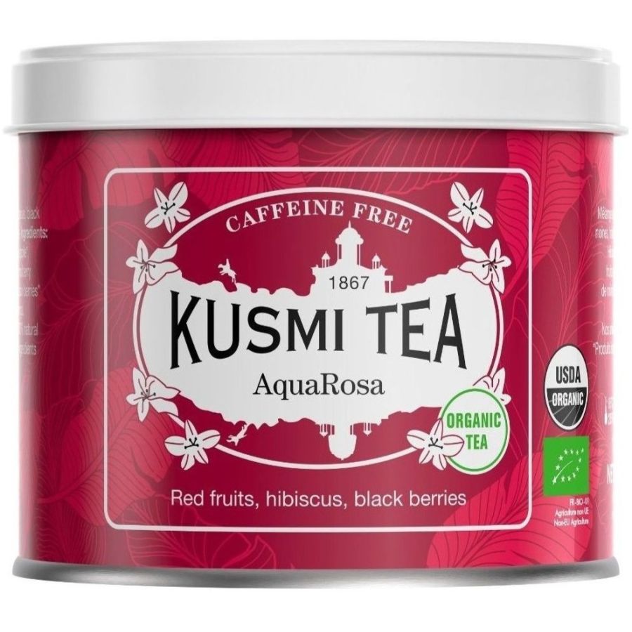 Kusmi Organic AquaRosa 100 g metallipurkki