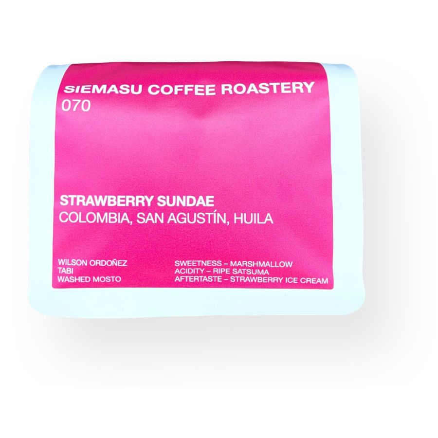 Siemasu Coffee Strawberry Sundae, Colombia 250 g kahvipavut