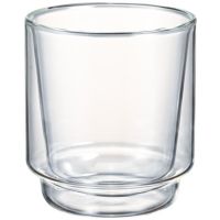 Hario Double-Walled Matcha Cup -matchalasi 370 ml, kirkas