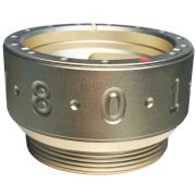 1Zpresso ZP6 Grinder Adjustment Dial Ring (Silver) varaosa