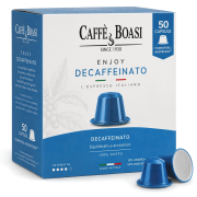 Caffè Boasi Decaffeinato kofeiinittomat Nespresso-yhteensopivat kapselit 50 kpl