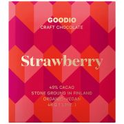 Goodio Strawberry luomu-suklaa 49%, 48 g