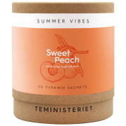 Teministeriet Summer Vibes Sweet Peach Cold Brew -tee, 20 teepussia